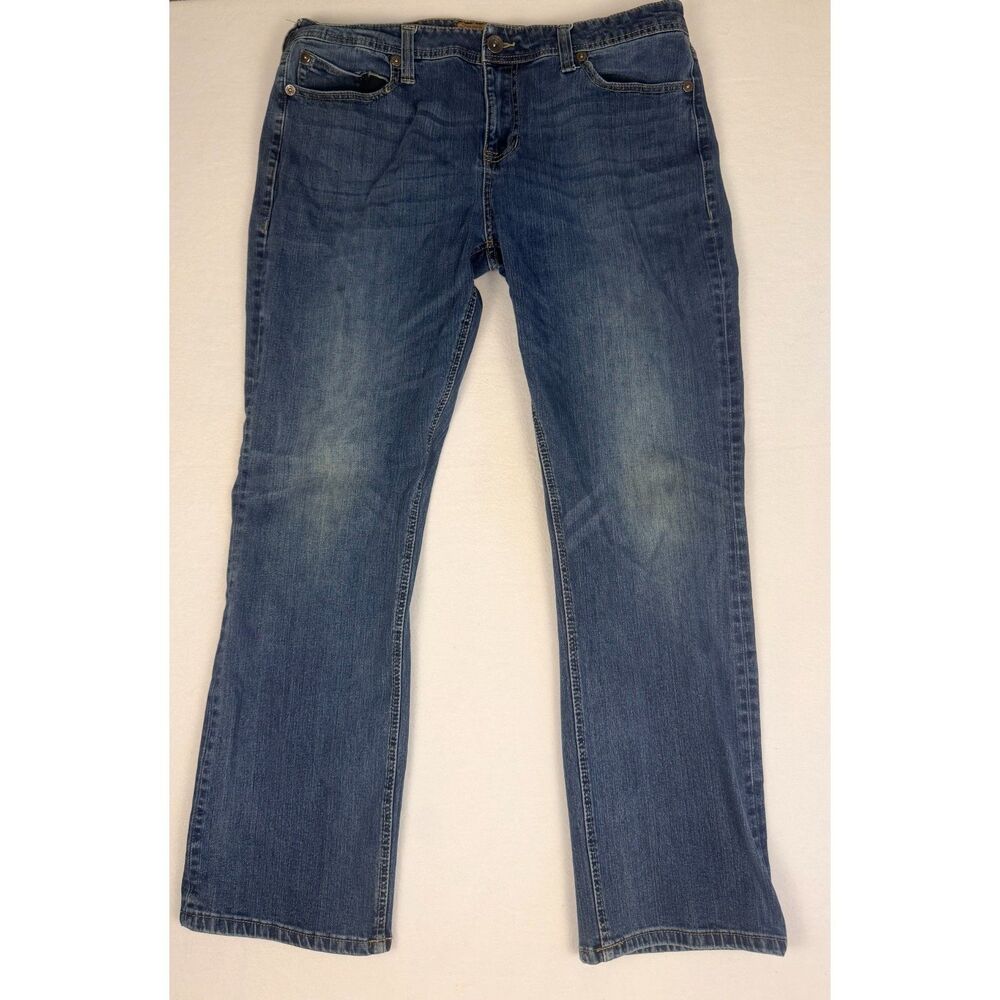 Seven7 Men's Straight Fit Jeans W38 L32 Blue Denim Pants